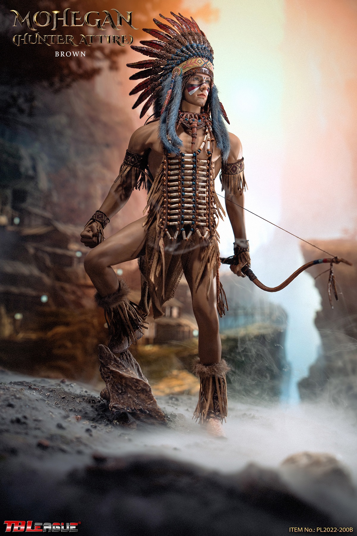 TBLeague PL2022-200B Mohegan (Hunter Attire) Brown