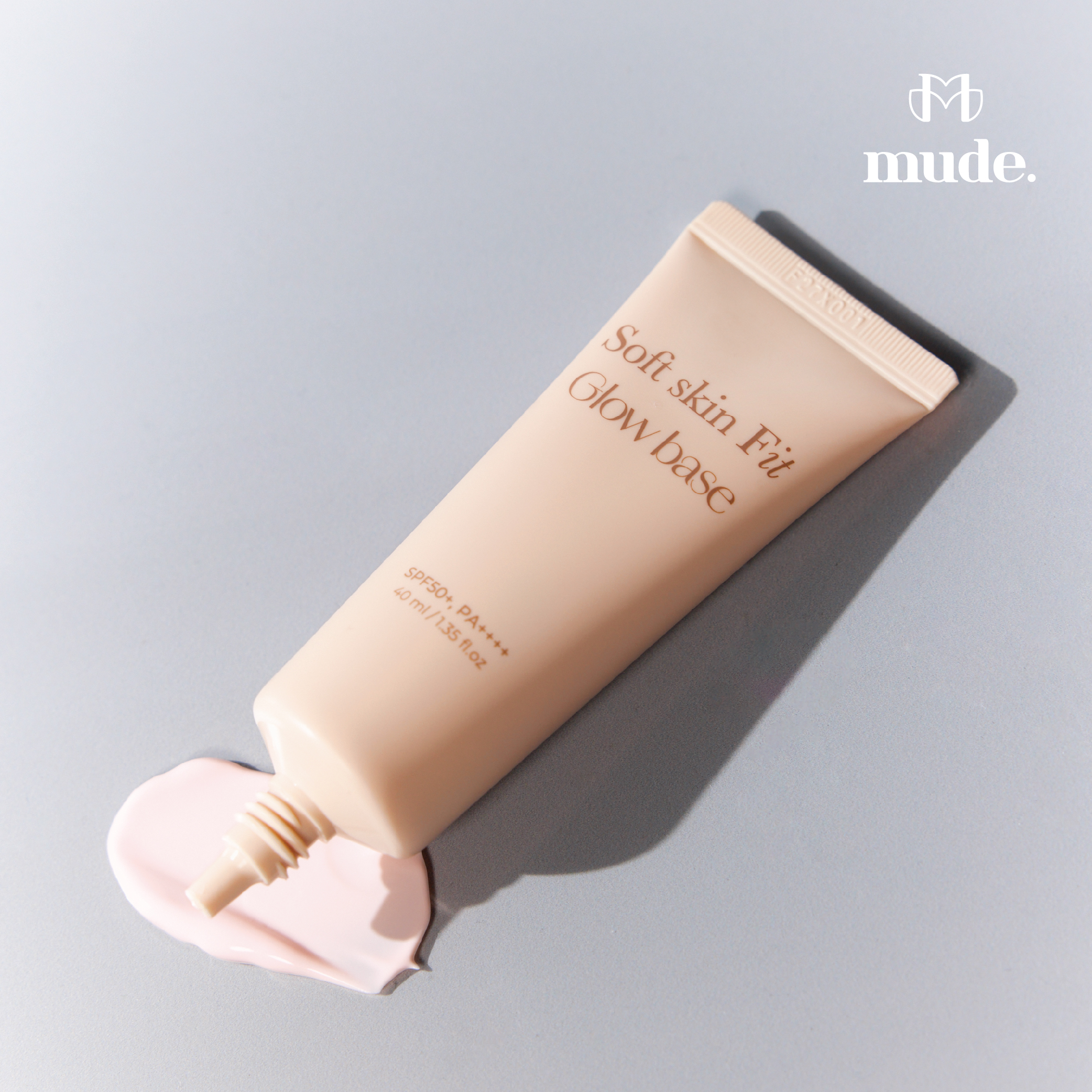 MUDE SOFT SKIN FIT GLOW BASE SPF 50 PA+++ 40 มล. ( เบสรองพื้น )