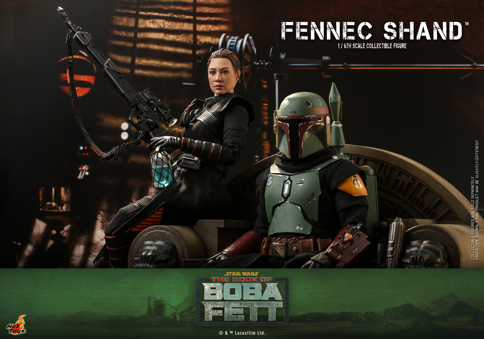 Hot Toys TMS068 1/6 Star Wars: The Book of Boba Fett™ - Fennec Shand™