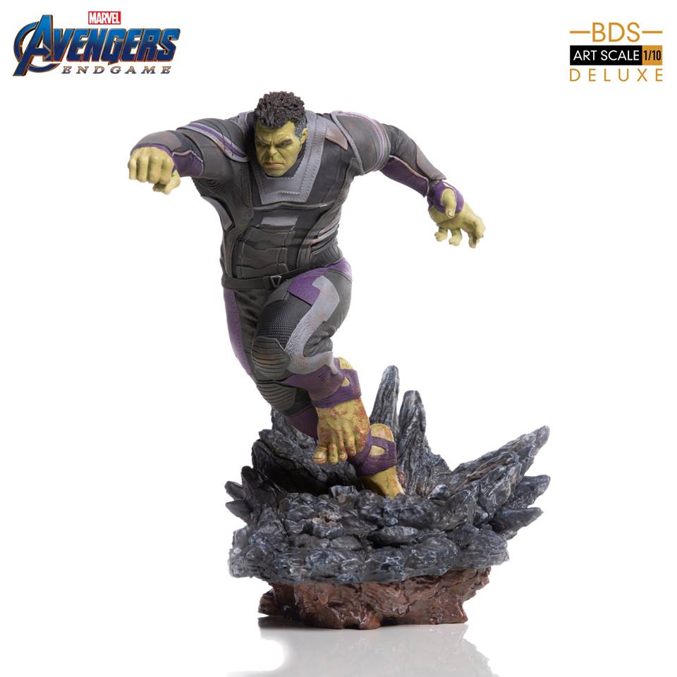 Iron Studios Deluxe BDS Art Scale 1/10 Avengers: Endgame - Hulk (แกะเช็คลงกล่องไม่โชว์)