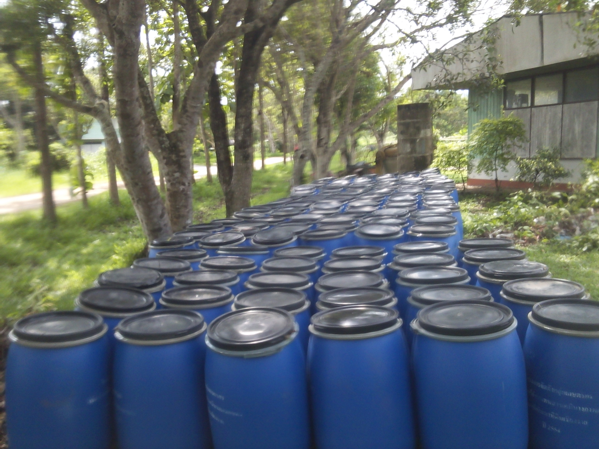 ถังขยะพลาสติกทรงกลม 120 ลิตร