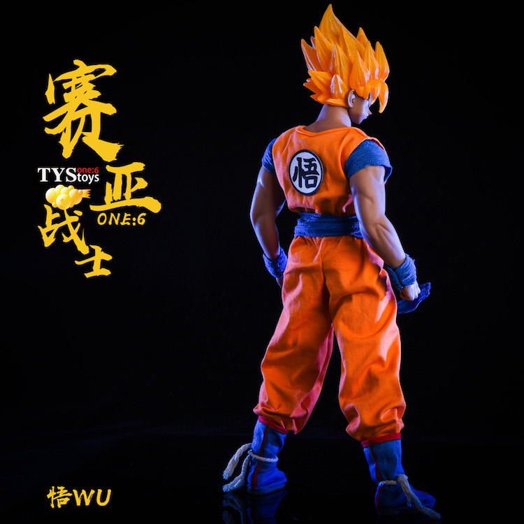 TYS Cosplay WU series 1/6 Saiyan Warrior Wu