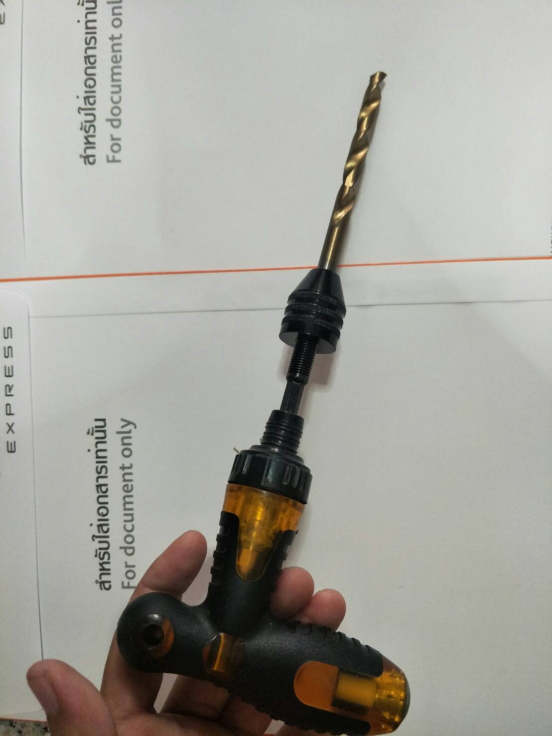 CH12 หัวจับสว่าน จิ๋ว0.8-8 มิล แกนหกเหลี่ยม 1/4 สำหรับ ต่อไขควง หรือไขควงไฟฟ้า