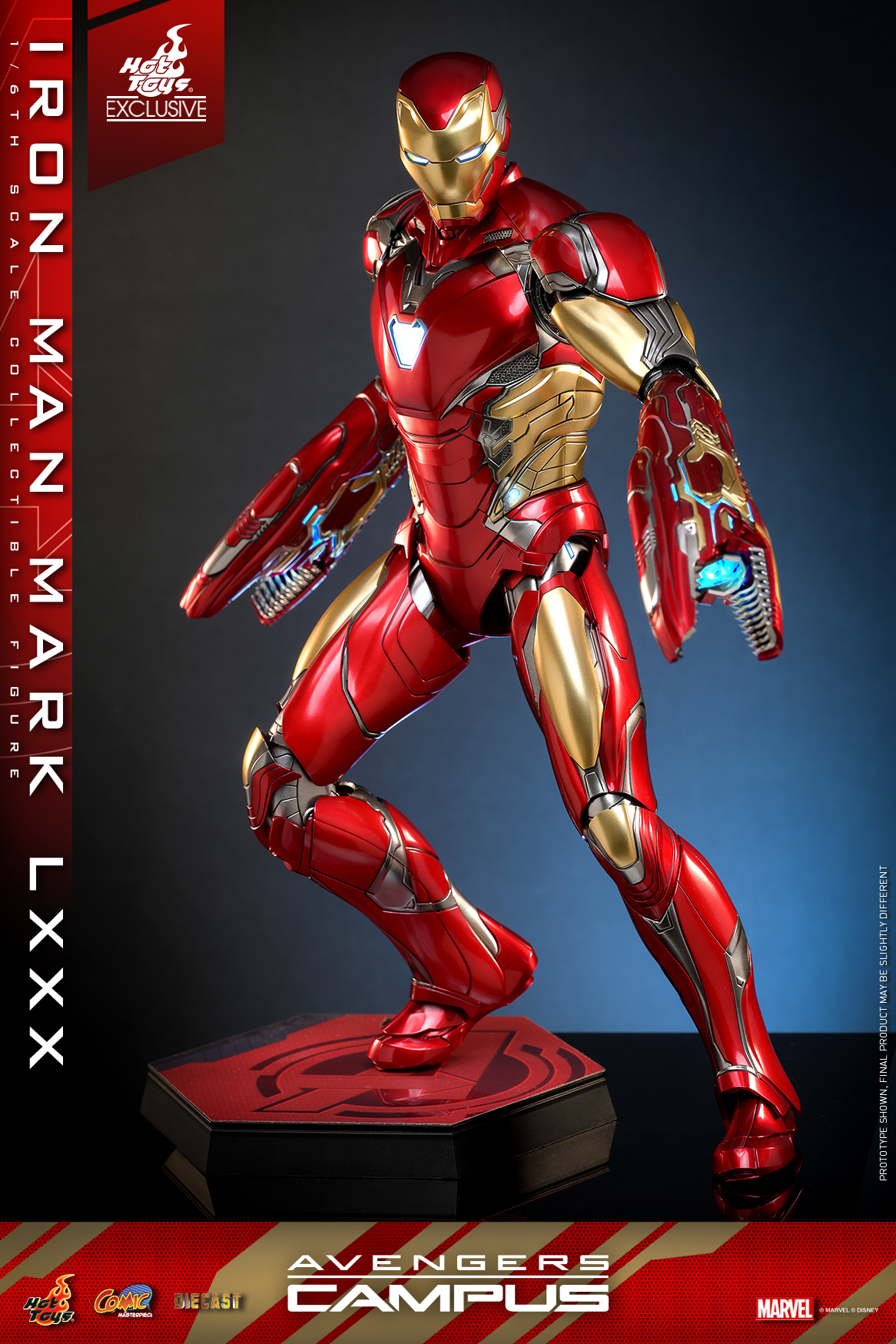 Hot Toys CMS018D60 1/6 Avengers Campus - Iron Man Mark LXXX [Hot Toys Exclusive]