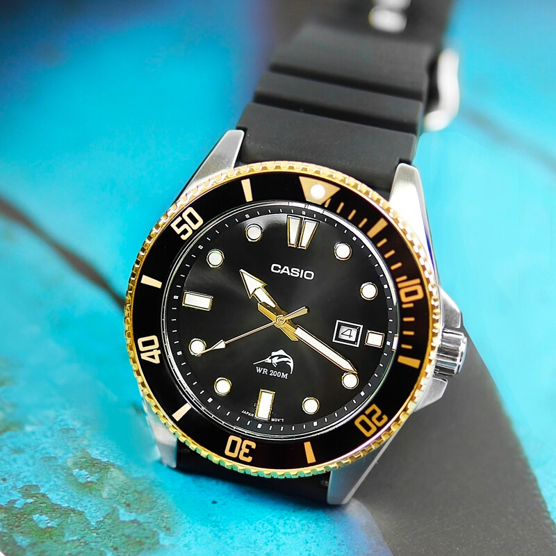 นาฬิกาข้อมือ Casio Standard Men MDV-106 สายเรซิ่น Duro 200 MDV-106-1 MDV-106B-2 MDV-106G-9