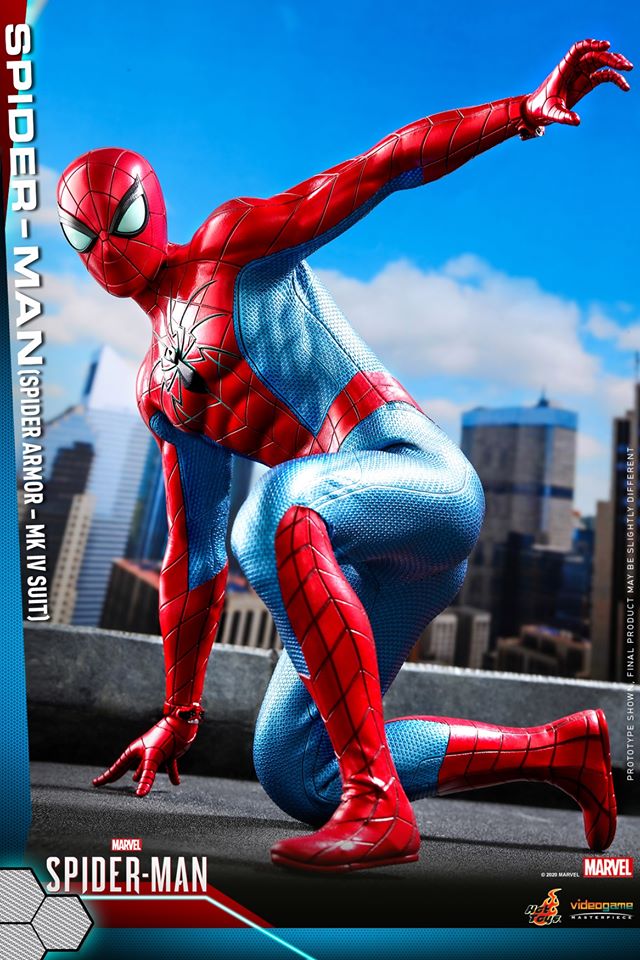 Hot Toys VGM43 Marvel's Spider-Man 1/6 Spider-Man (Spider Armor - MK IV Suit)