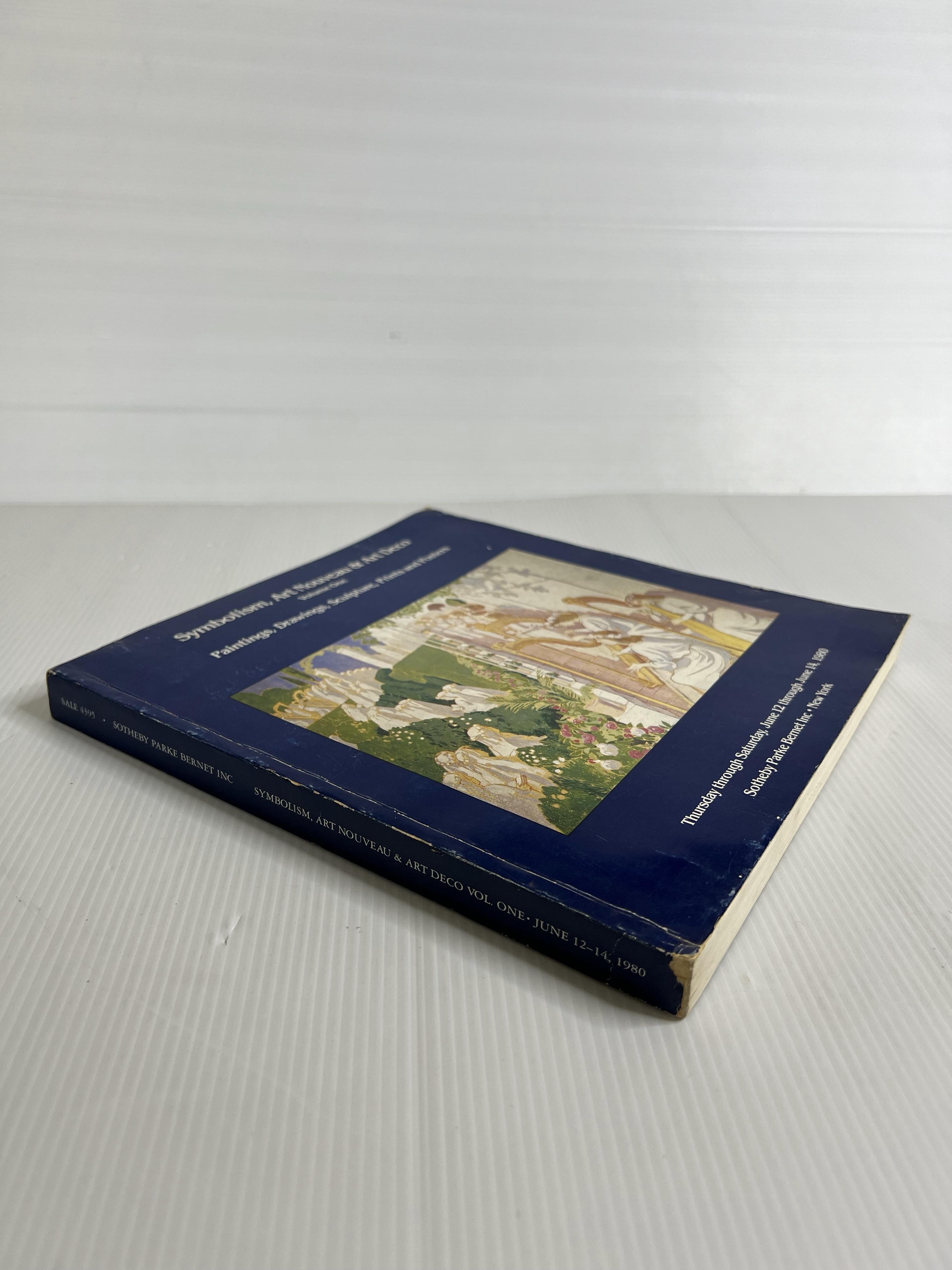 Symbolism, Art Nouveau and Art Deco, Vol 1 Unknown Binding June 12-14, 1980 90-99% Paperback