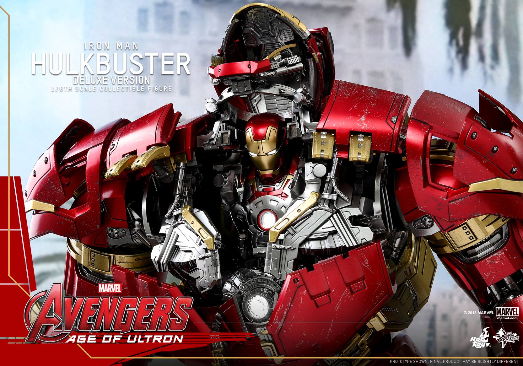 Hot Toys MMS510 AVENGERS AGE OF ULTRON - HULKBUSTER (DELUXE VERSION)
