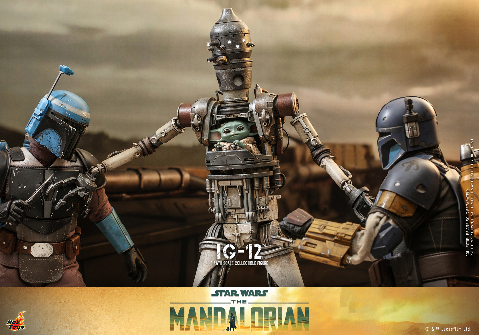 Hot Toys TMS104 1/6 Star Wars: The Mandalorian™ - IG-12™