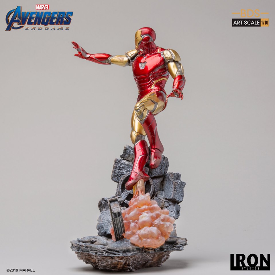 Iron Studios BDS Deluxe Art Scale 1/10 Avengers Endgame - Iron Man Mark LXXXV