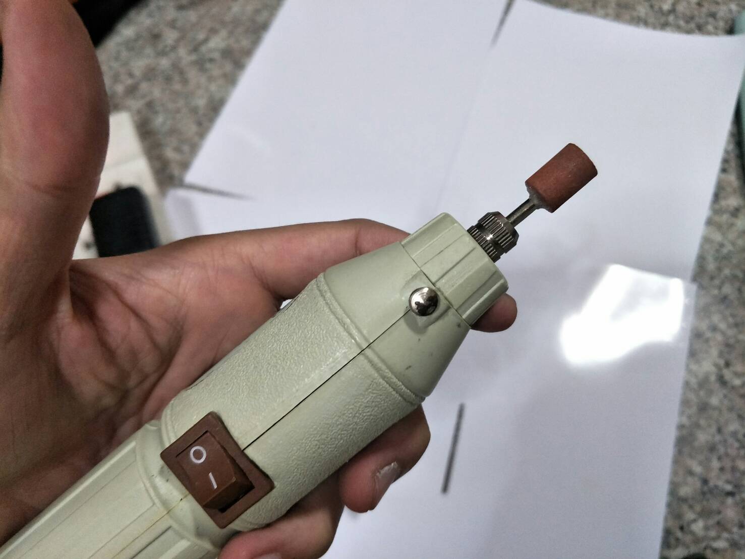 EG13 เครื่องเจียรมินิ 3.7V แกน 3 มิล ชาร์ไฟได้ สำหรับ DIY