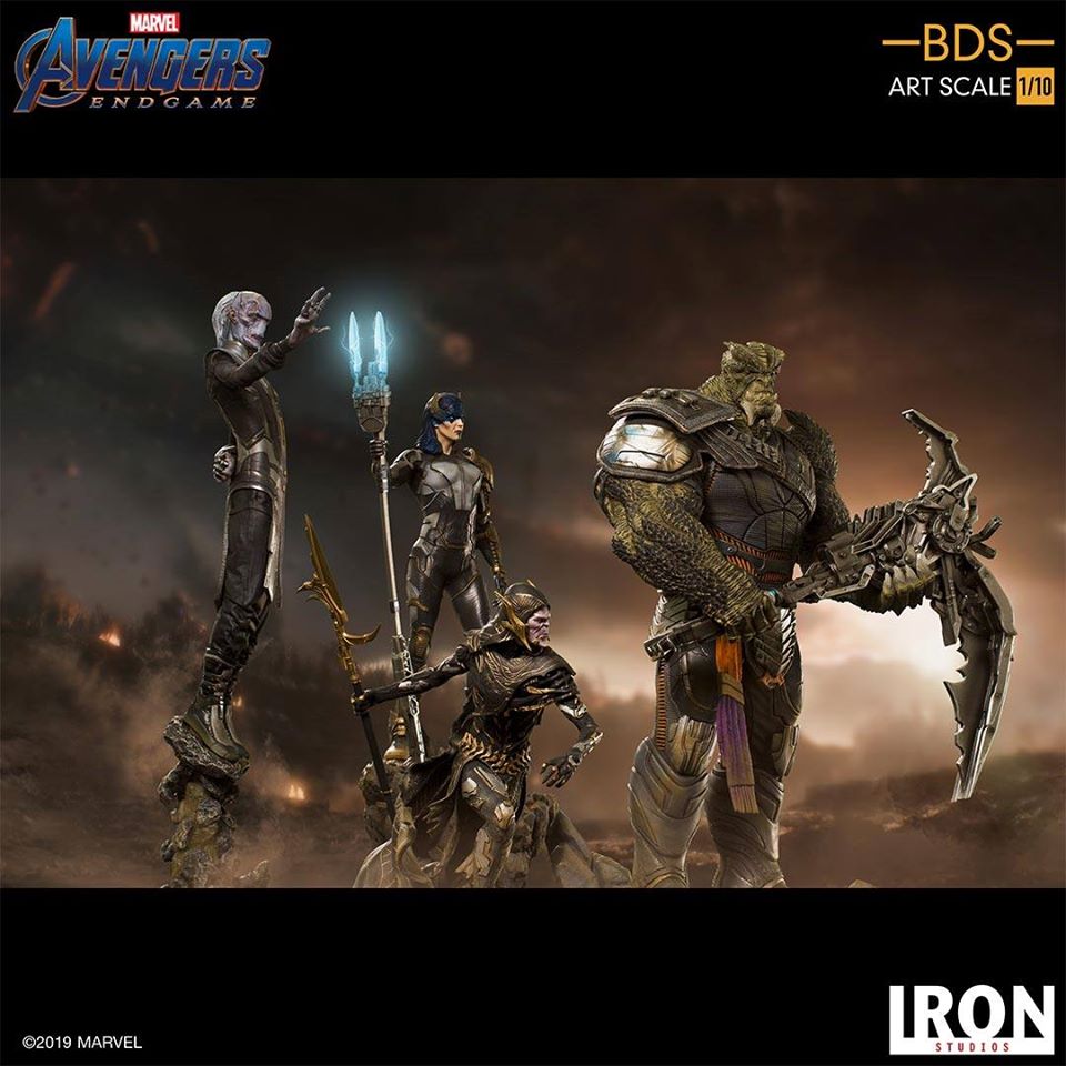Iron Studios BDS Art Scale 1/10 Avengers: Endgame - Proxima Midnight Black Order (16)