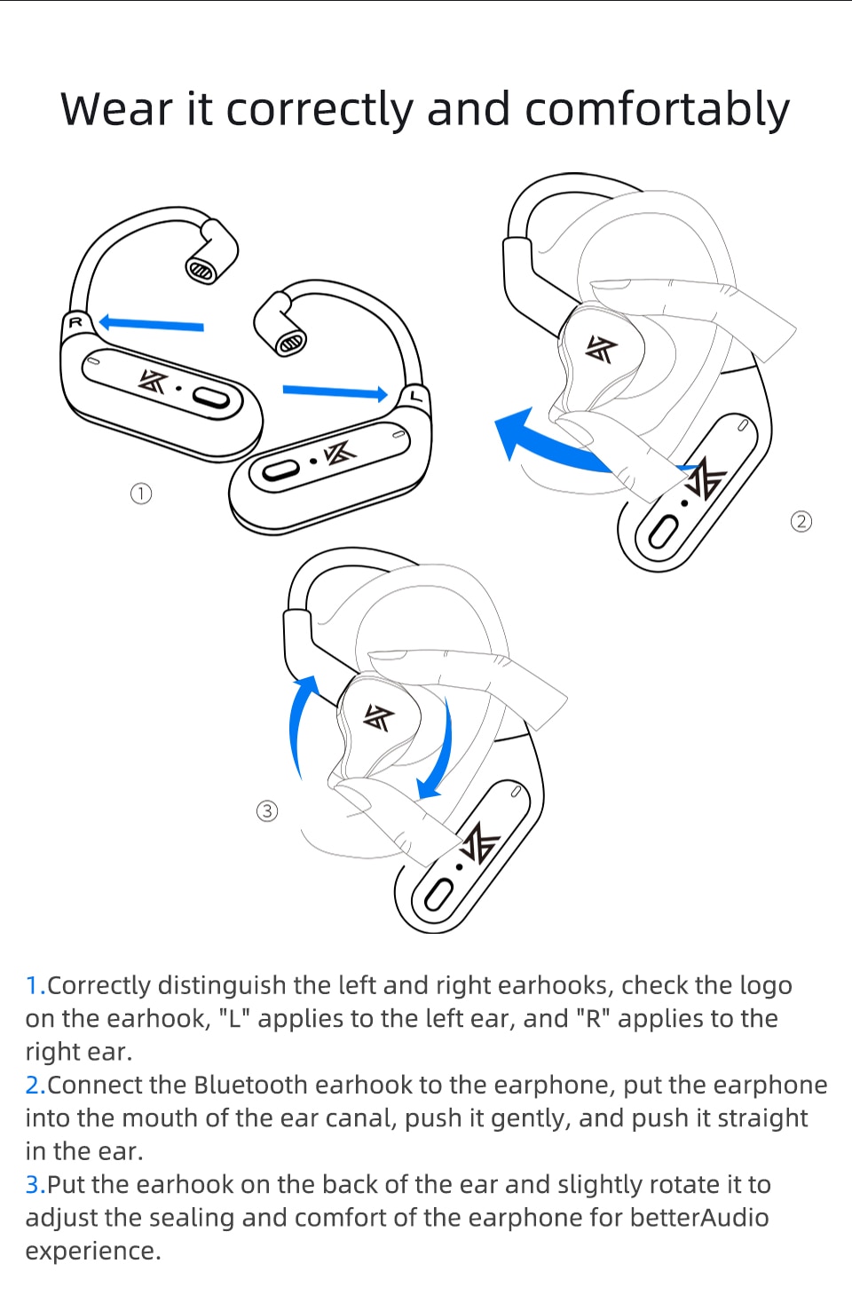 ฃาย KZ AZ09 Module Bluetooth 5.2 อัพเกรดหูฟังให้ไร้สาย