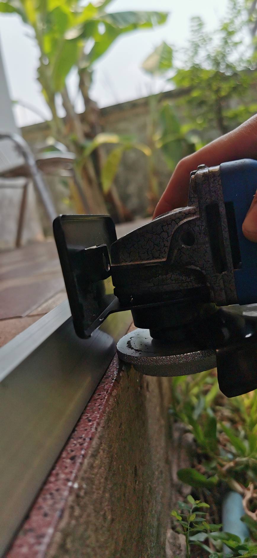 GA04 ไกด์นำตัด/เจียร หน้าแคบ สำหรับเครื่องเจียร 4 นิ้ว งาน เจียรขอบลบคม