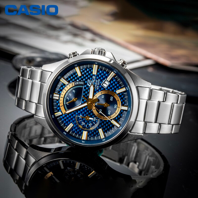 นาฬิกาข้อมือ Casio Edifice Chronograph EFR-530 Series EFV-530 EFV-530D EFV-530D-2A EFV-530D-2A