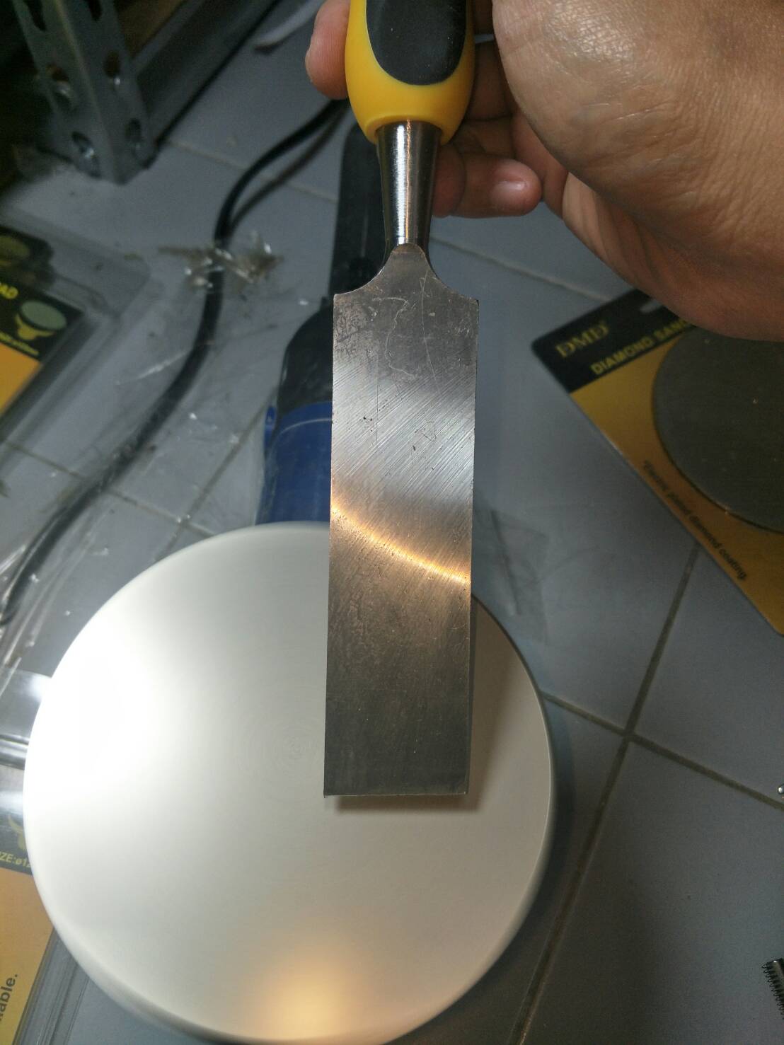 DG01 ใบเจียรเพชรหลังผ้า 5 นิ้ว ชุด 2 ใบ