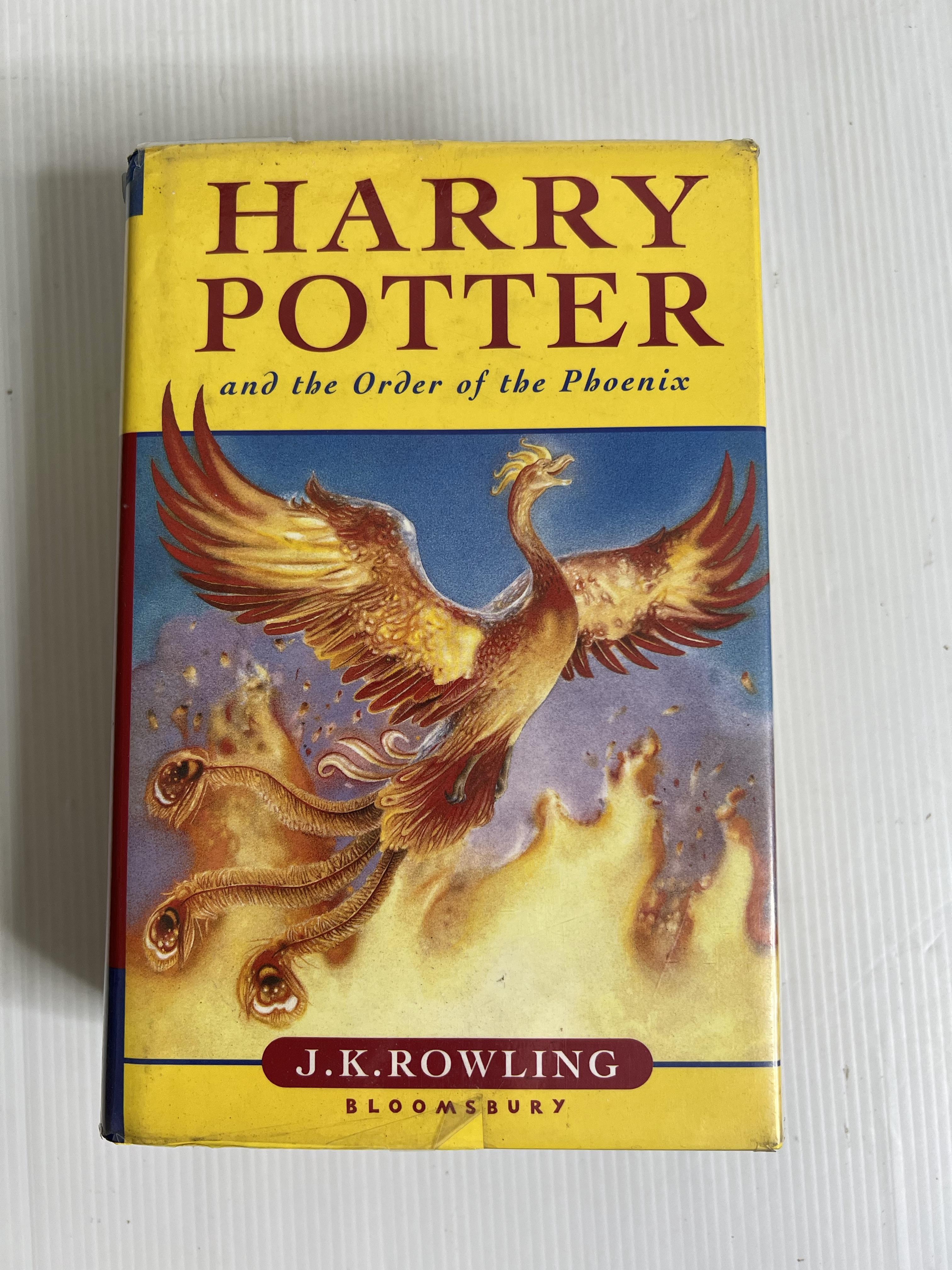 Harry Potter and the Order of the Phoenix J. K. Rowling 21 June 2003 90-99% Hardcover