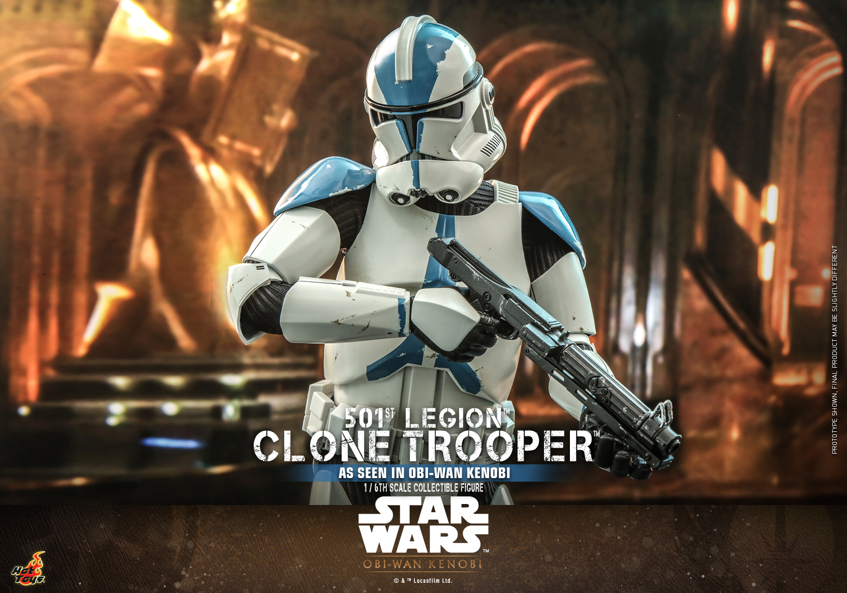Hot Toys TMS092 1/6 Star Wars: The Clone Wars™ - 501st Legion™ Clone Trooper™