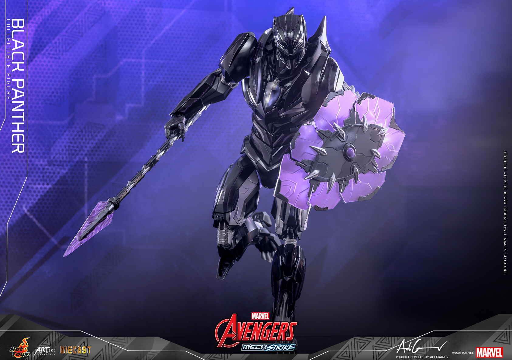 Hot Toys AC05D55 1/6 Marvel’s Avengers Mech Strike - Black Panther