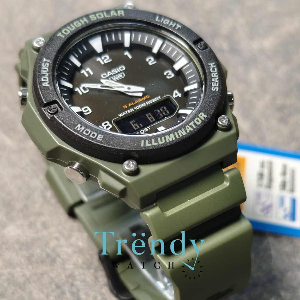 Casio Standard นาฬิกาข้อมือผู้ชาย สายเรซิน รุ่น AQ-S820W, AQ-S820W-1A, AQ-S820W-3B, AQ-S820W-5A