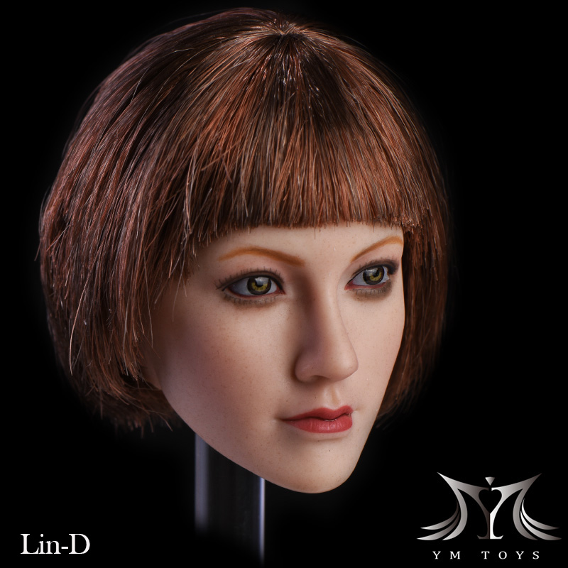 YMTOYS 1/6 Lin-B, Lin-D, Lin-E Lin Headsculpt
