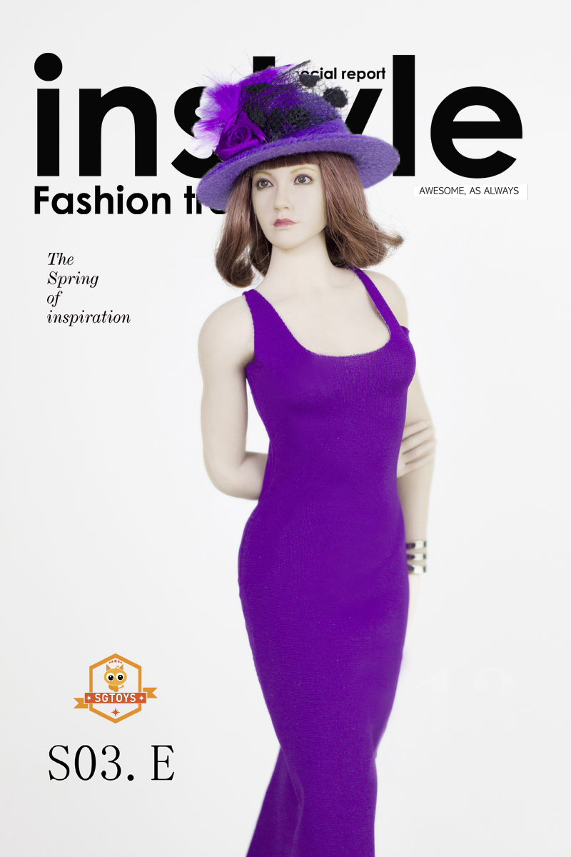 SGTOYS S03B ,C ,D ,E Sexy Ladies Long Skirt Set