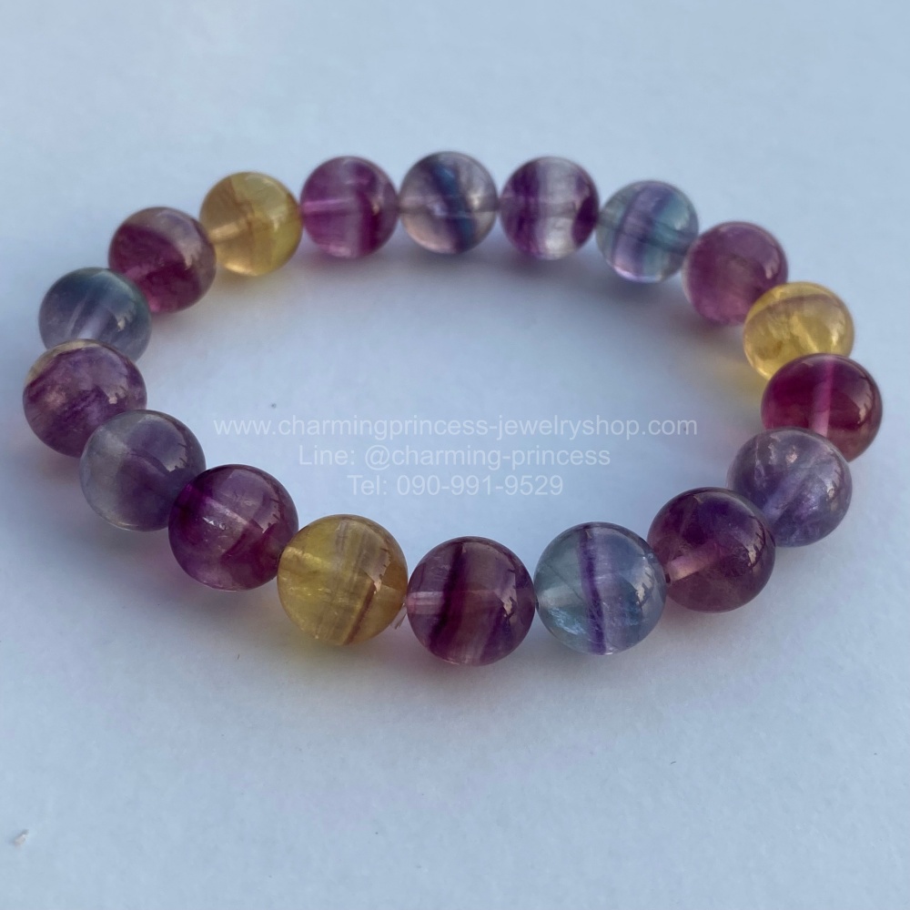 Fluorite ฟลูออไรด์ สีพลาสเทล Pastel 10 มม ครบทุกสี ริ้วสวยงาม ส่งเสริมการทำงานให้มีประสิทธิภาพได้ดียิ่งขึ้น คุณภาพพรีเมี่ยม สีหวานมากค่ะ