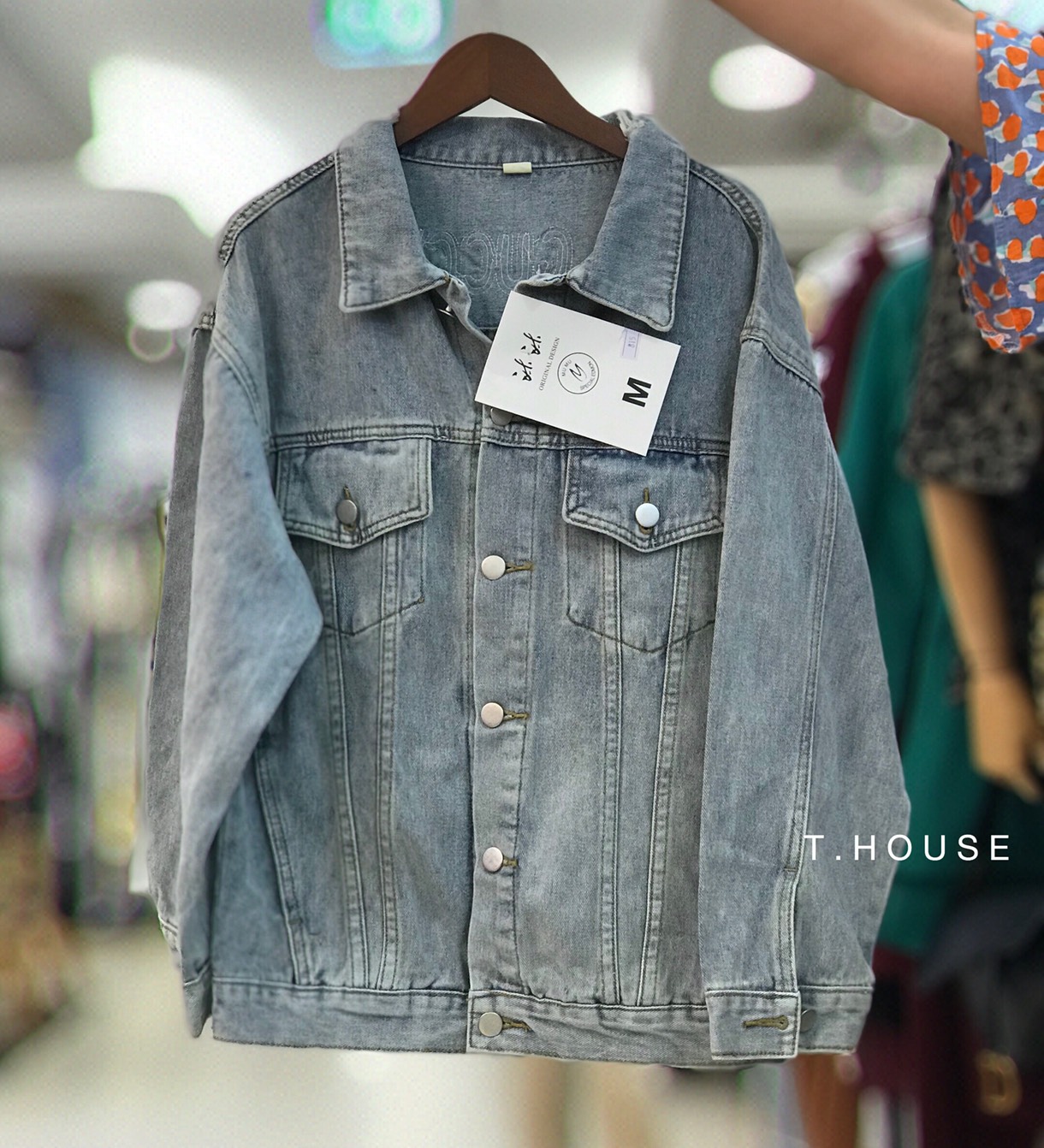 แจ็คเก็ตยีนส์GUCCY 🧸เสื้อยีนส์สไตล์เกาหลี น่ารักๆ