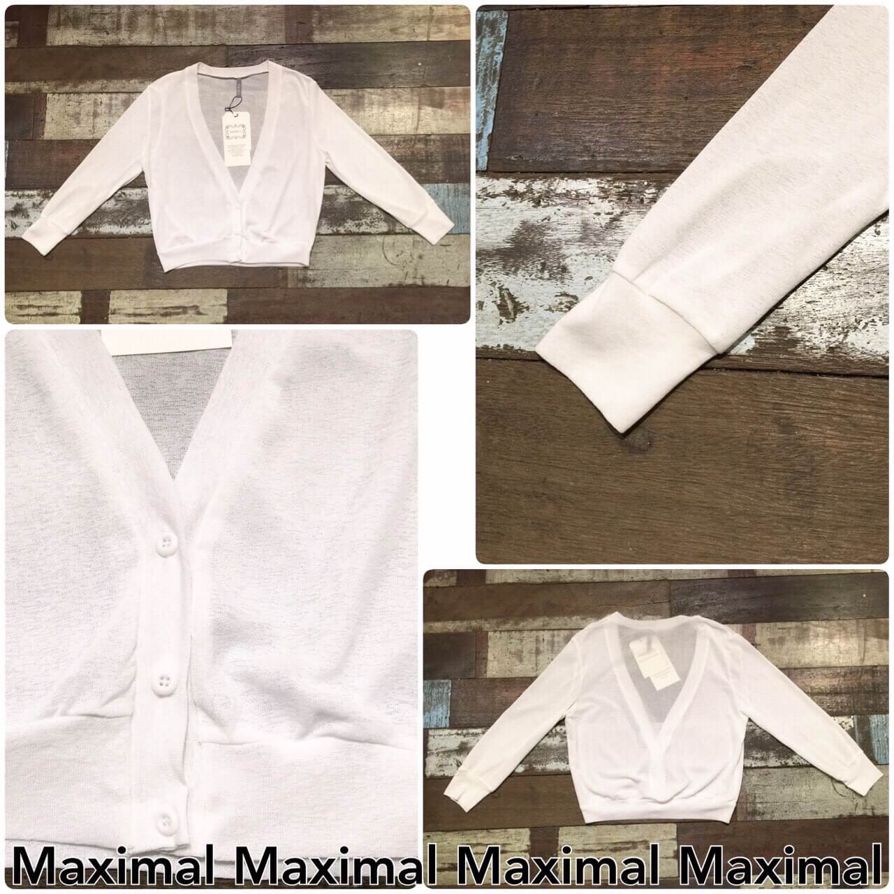 Recommended!!ใหม่ล่าสุด เสื้อคลุมคาดิแกนแขนจั้ม เนื้อผ้าบางยืดหยุ่นสวมใส่สบายในการตัดเย็บพิเศษอย่างดี