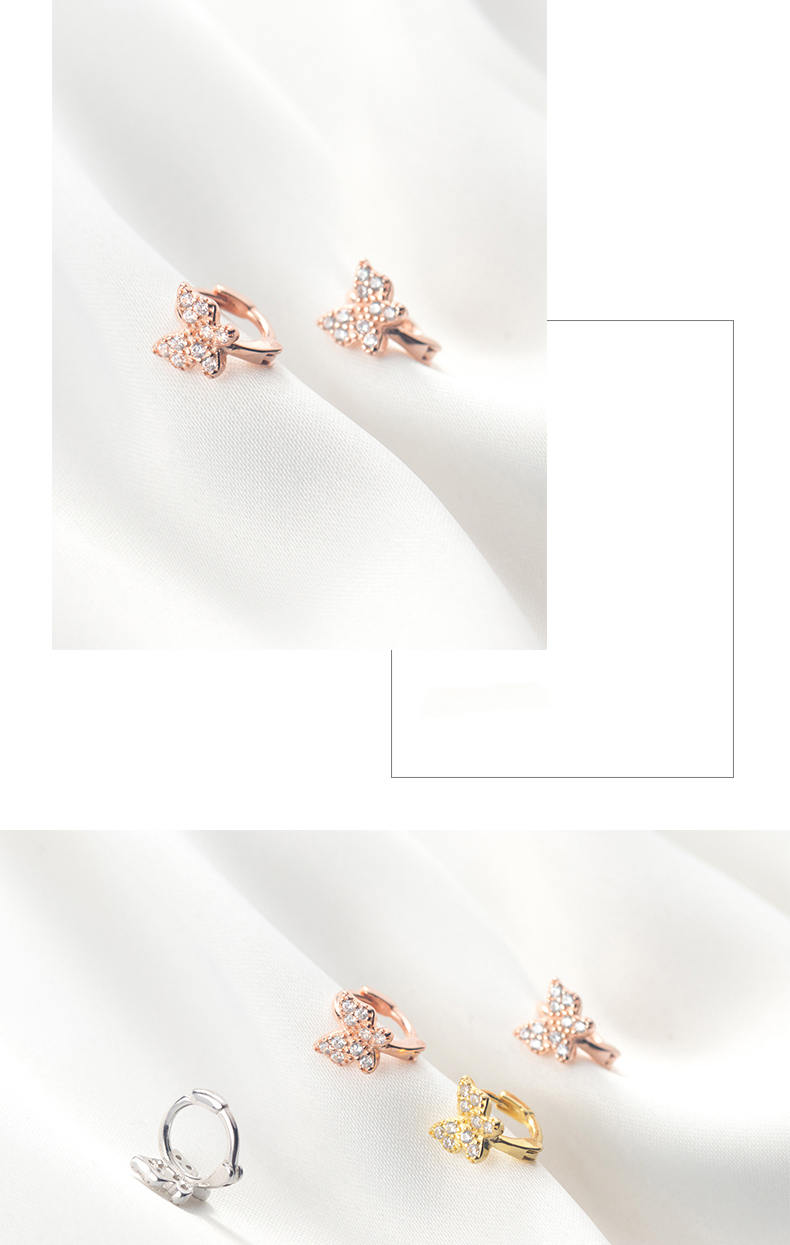 “เช็คสินค้าทัก line ก่อนโอนนะคะ”ต่างหูสำหรับผิวแพ้ง่าย เงินแท้ 92.5% Flyo(ห่วงจิ๋ว)_ES700