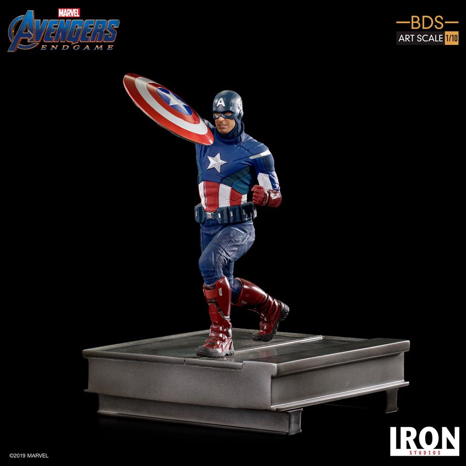 Iron Studios BDS Art Scale 1/10 Avengers: Endgame - Captain America 2012 (16F)