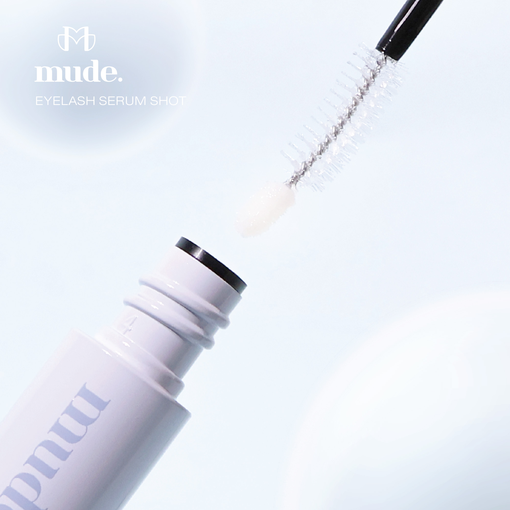 MUDE EYELASH SERUM SHOT 6.5 G. (เซรั่มบำรุงขนตา และขนคิ้ว แท่งฟ้า)