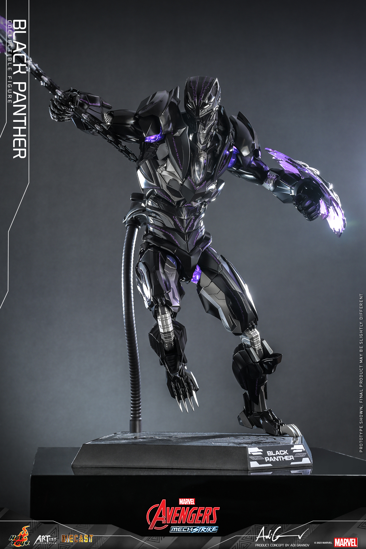 Hot Toys AC05D55 1/6 Marvel’s Avengers Mech Strike - Black Panther