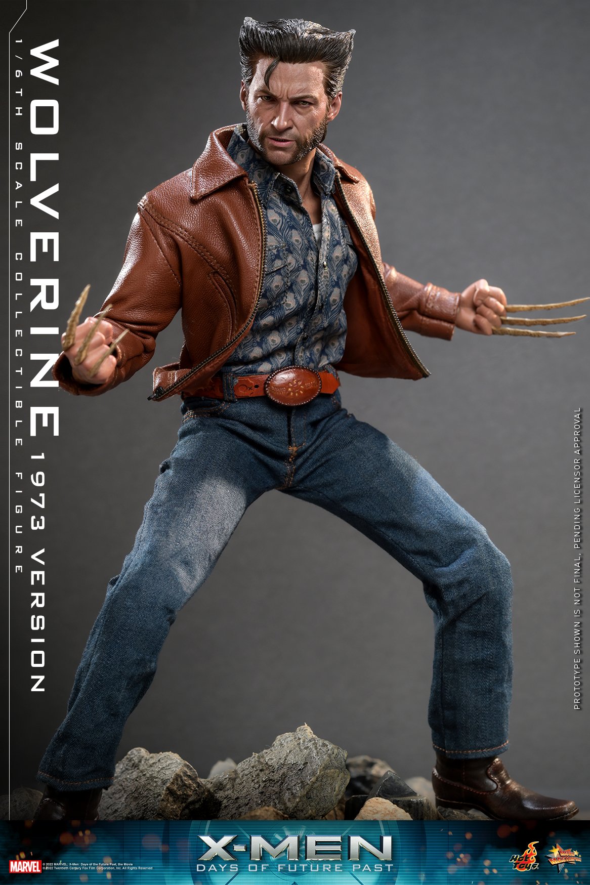 Hot Toys MMS659B 1/6 X-Men: Days of Future Past - Wolverine 1973 Version [Special Edition Bonus]