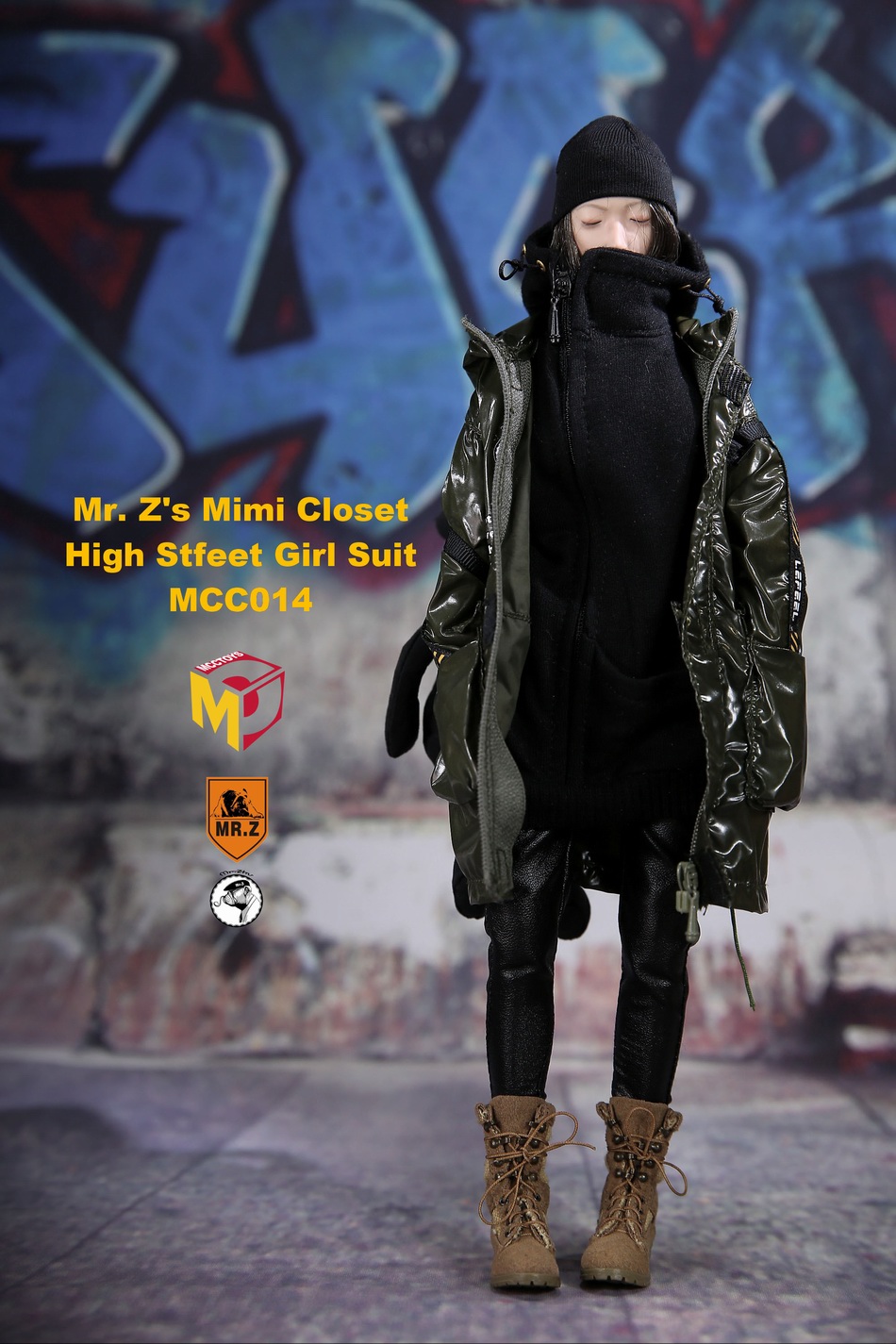 MCCToys x Mr Z’s MCC014 Mini Closet - High Street Girl Suits