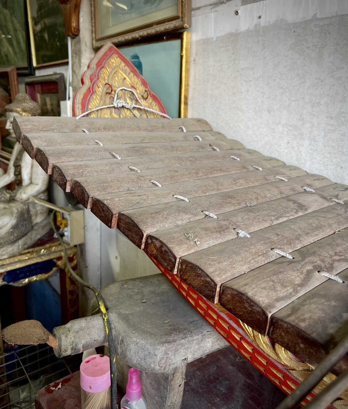 ระนาดเอก ระนาดไม้ชิงชัน ระนาดชุดใหญ่ ระนาดไทย