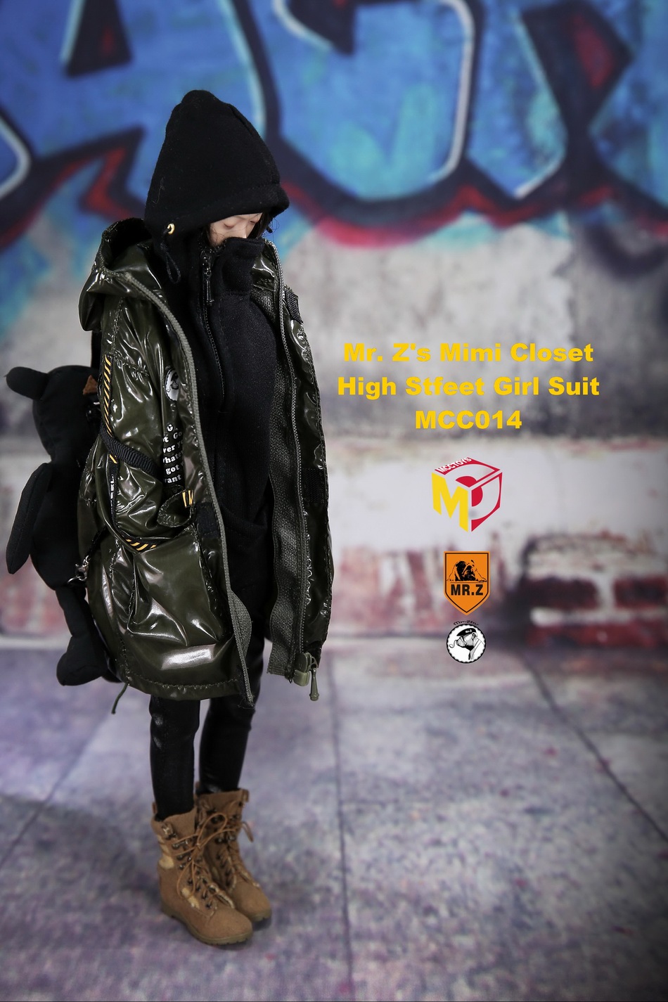 MCCToys x Mr Z’s MCC014 Mini Closet - High Street Girl Suits
