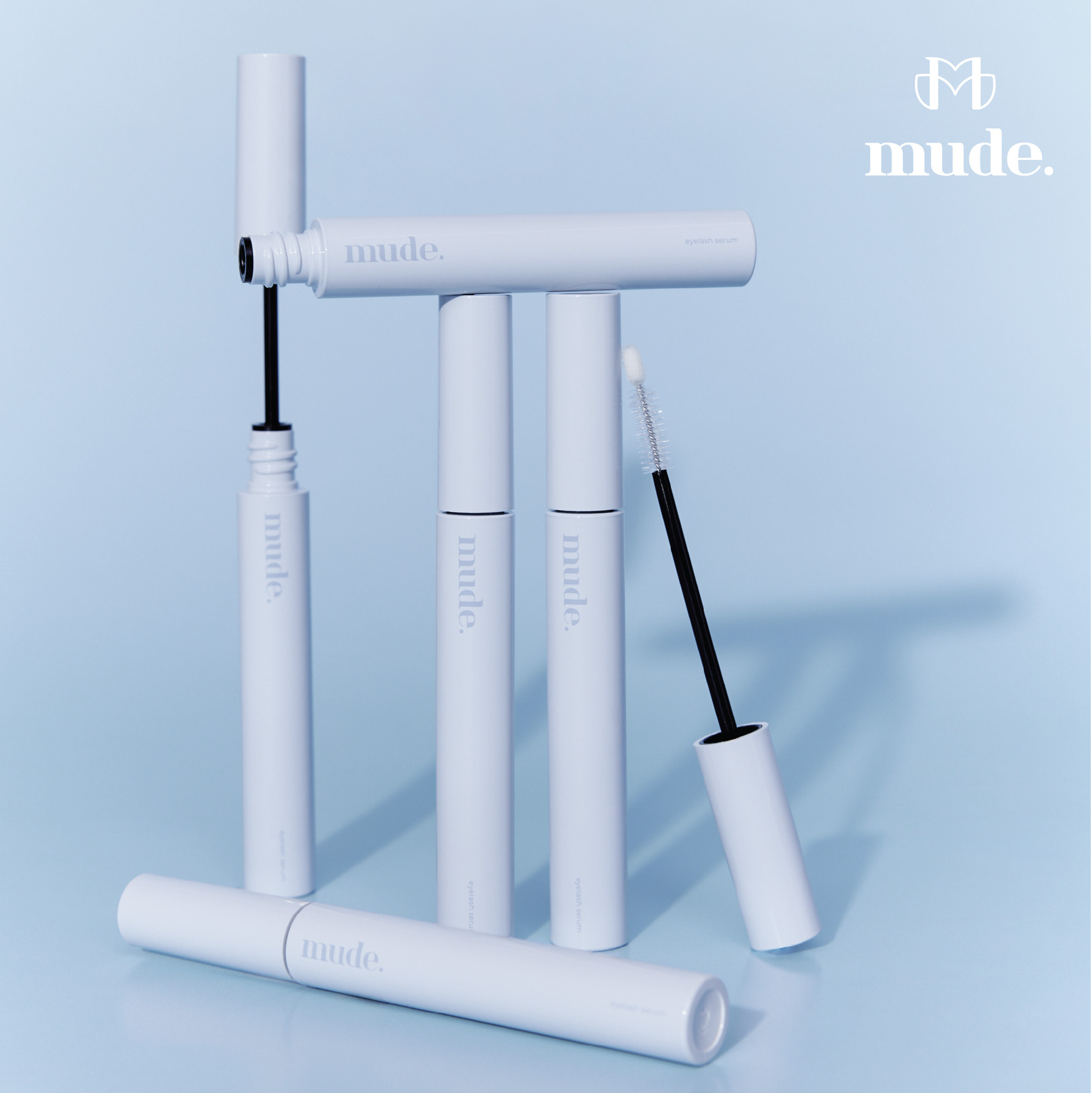 MUDE EYELASH SERUM SHOT 6.5 G. (เซรั่มบำรุงขนตา และขนคิ้ว แท่งฟ้า)