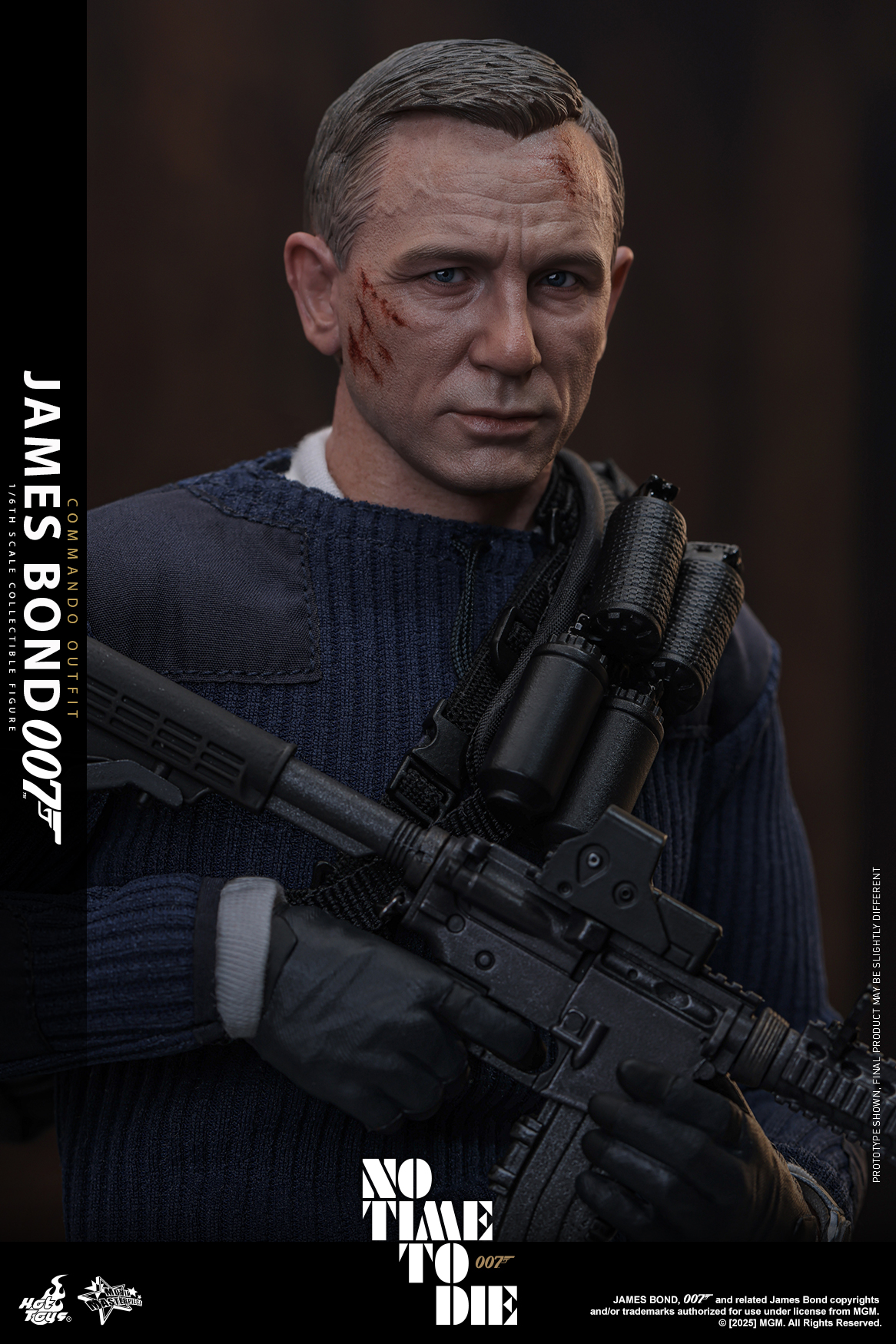 Hot Toys MMS804 No Time To Die - James Bond (Commando Outfit)
