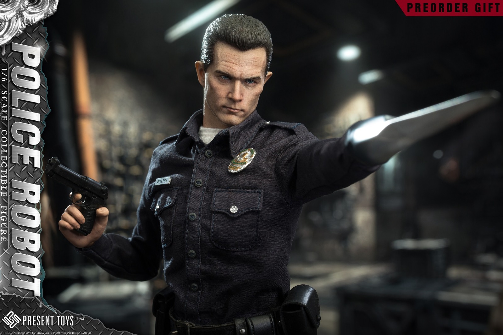 PRESENT TOYS PT-SP62 1/6 POLICE ROBOT