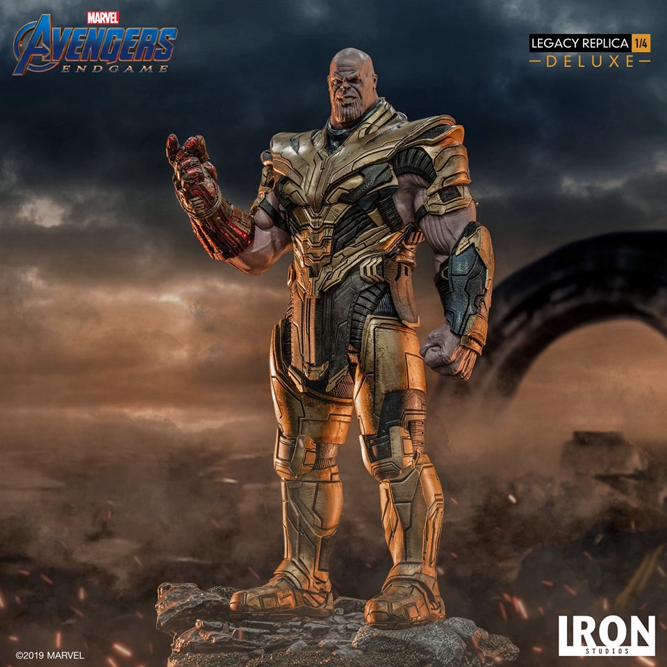 Iron Studios Deluxe Legacy Replica 1/4 Avengers Endgame - Thanos