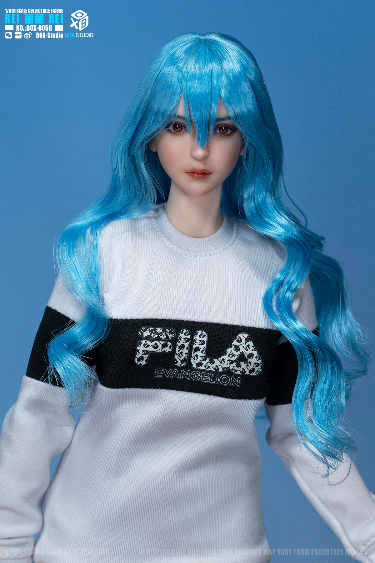 BOX STUDIO 1/6 レイレイ ロングヘア版 BOX-005B BOX STUDIO BOX-005B 1/6 REI (Long Curly Hair) - AcareToys จำหน่าย