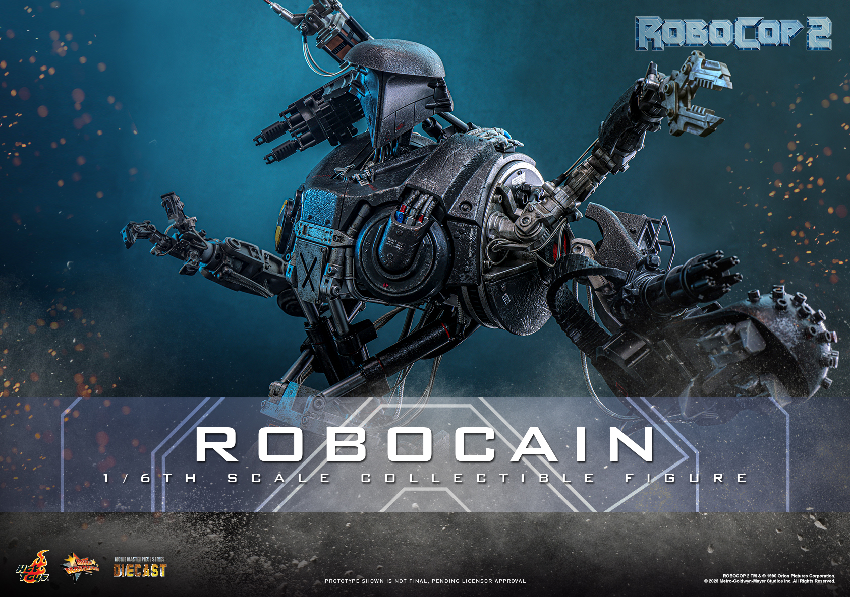 Hot Toys MMS828D75 RoboCop 2 - RoboCain