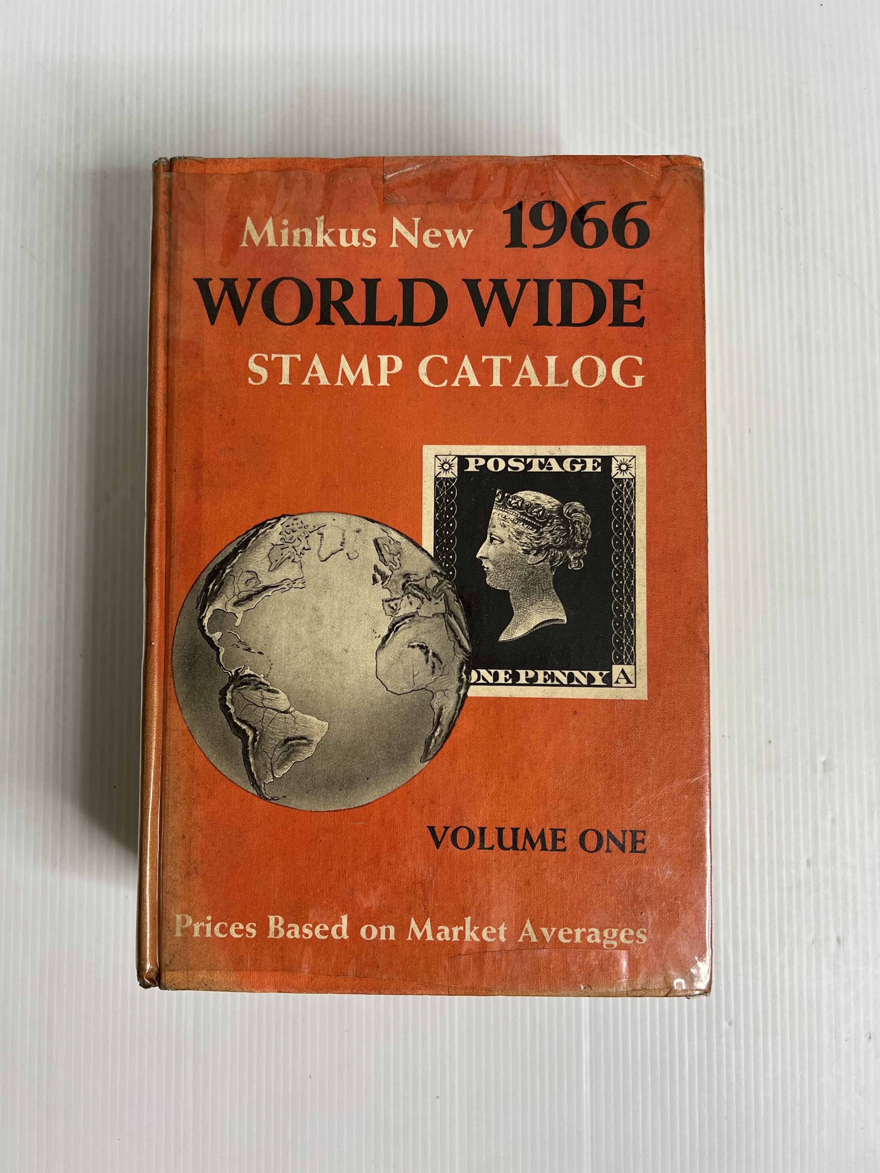 Minkus New World-Wide Stamp Catalog - 1966 Edition: Volumes One and Two George A. (Ed. ) Tlamsa January 1, 1965 90-99% Hardcover