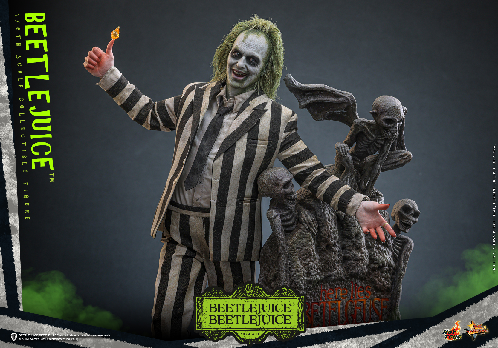 Hot Toys MMS767 Beetlejuice Beetlejuice - Beetlejuice
