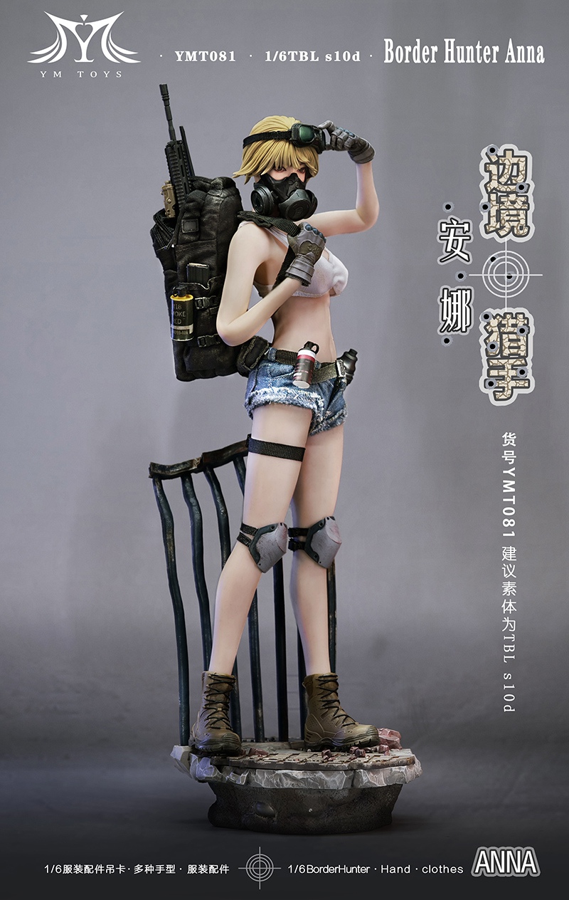 YMTOYS YMT081B 1/6 The Border Hunter - Anna