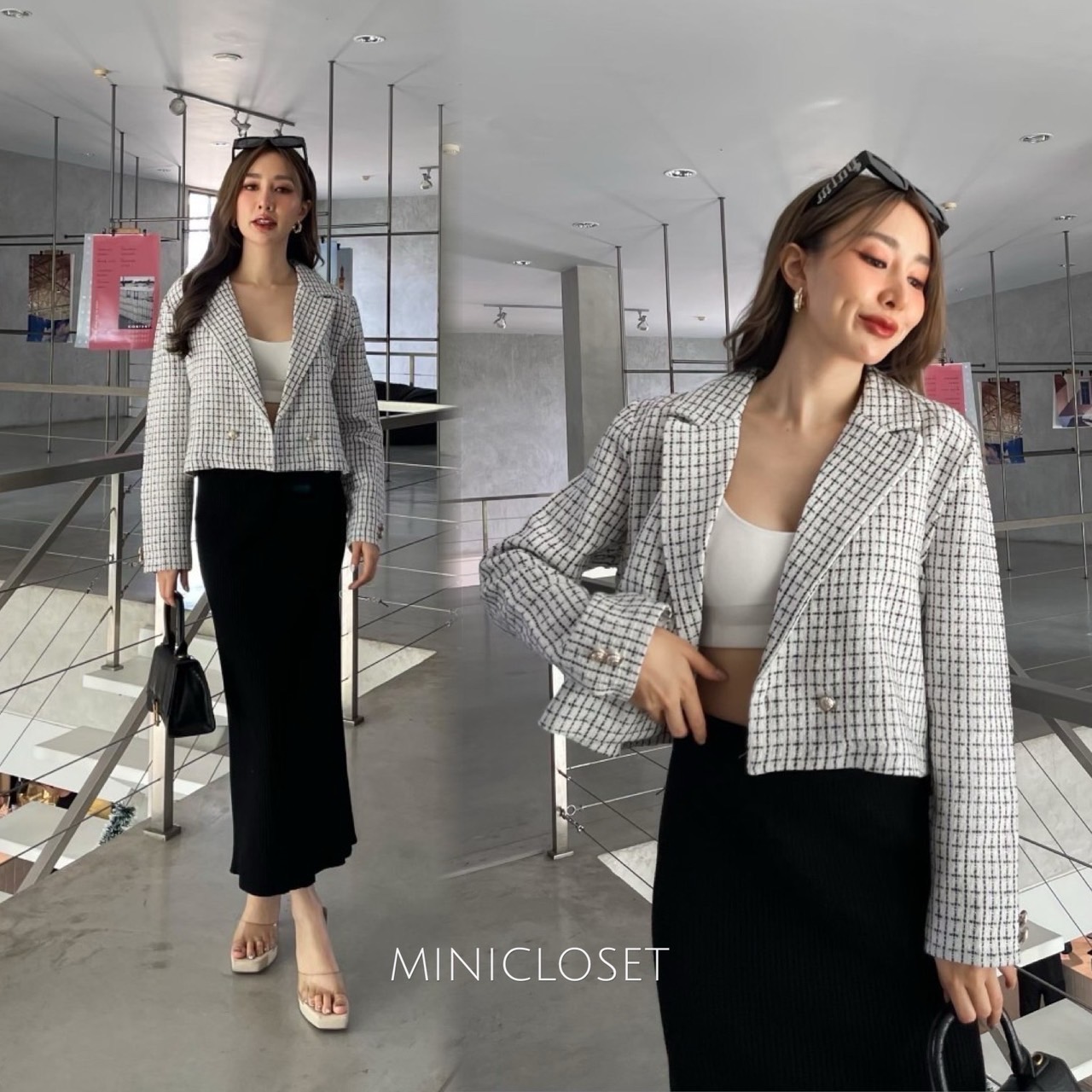 เสื้อทวีตแขนยาวสวยๆ