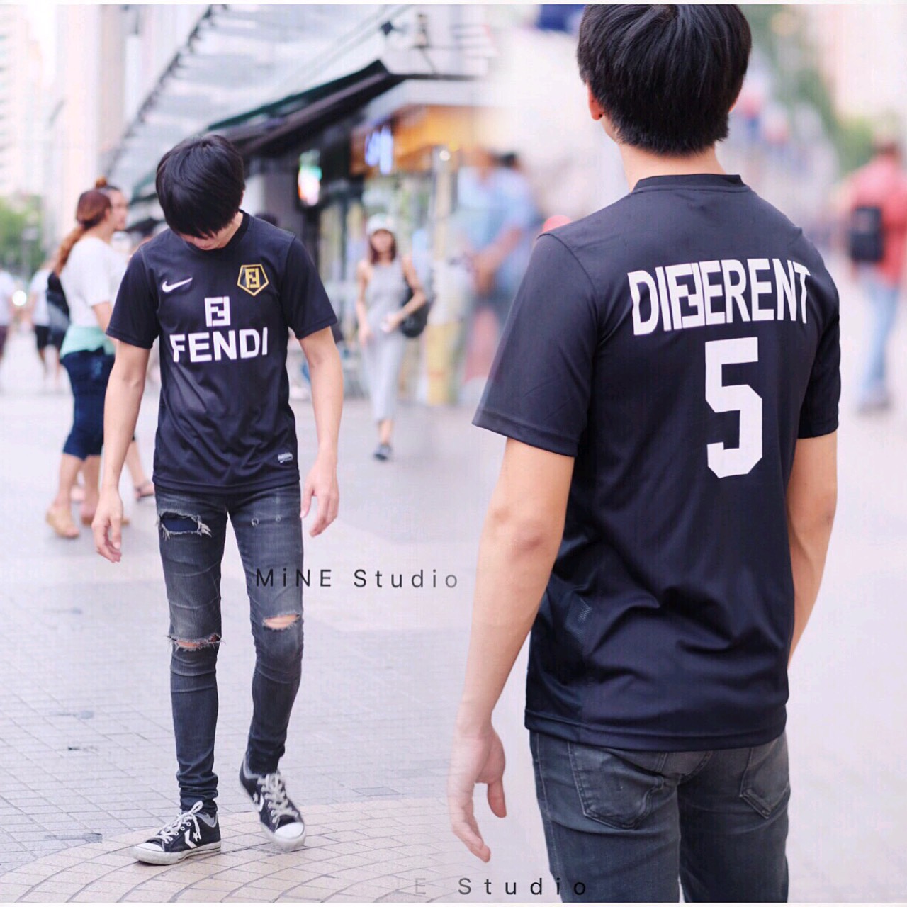 เสื้อยืด งานเนื้อผ้าSport Brandงานผสมผสานงานปักและงานสกรีนสวยเนี้ยบ ใส่เที่ยวหรือเล่นกีฬา ออกกำลังกาย ฟิตเนทก็ดูสวย เทห์มั๊กๆ^^ มั่นใจในคุณภาพของงาน ได้แน่นอนค่ะ คุณภาพครบครัน สวยเป๊ะตั้งแต่เนื้อผ้าที่เหมือนแบบออรินัล พร้อมทั้งลวดลายที่สกรีนและงานปักกันเล