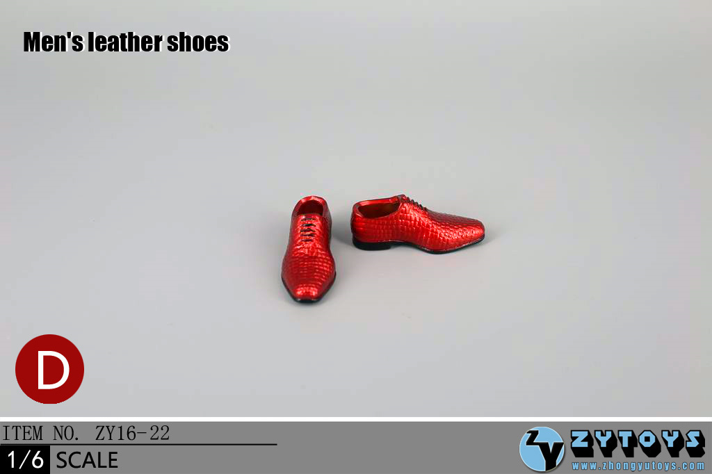 ZY Toys ZY16-23A Men's Leather Boots Black