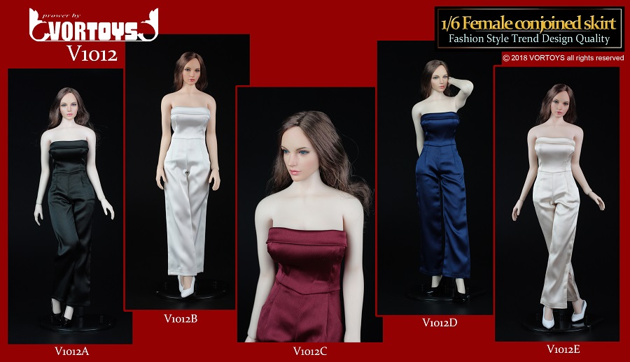 VORTOYS V1012 1/6 Female Conjoined Skirt